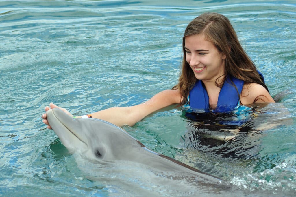 Swimming-with-Dolphins-in-the-Bahamas